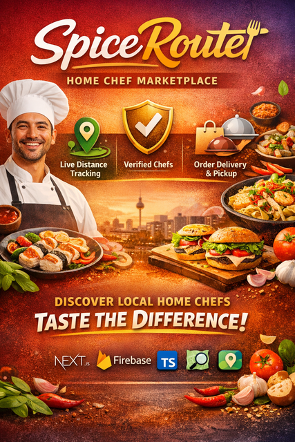 SpiceRoute — Home Chef Marketplace